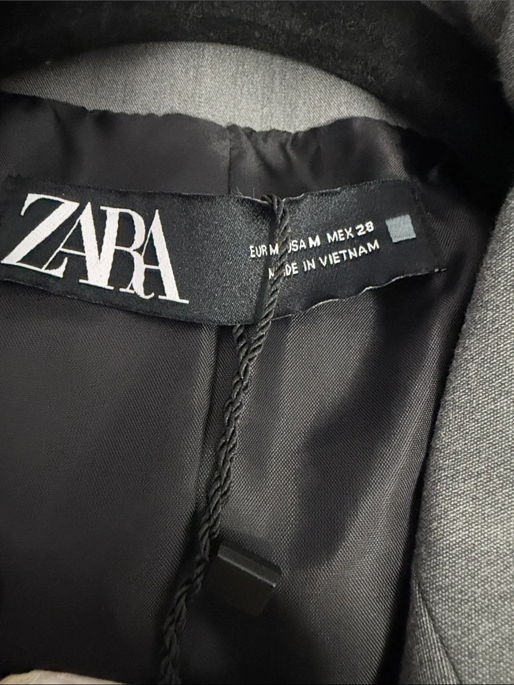Zara tailored double